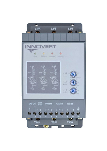 Устройство плавного пуска INNOVERT SSD751D43E, 0,75кВт, 380В, 1.5А — фото-657_1