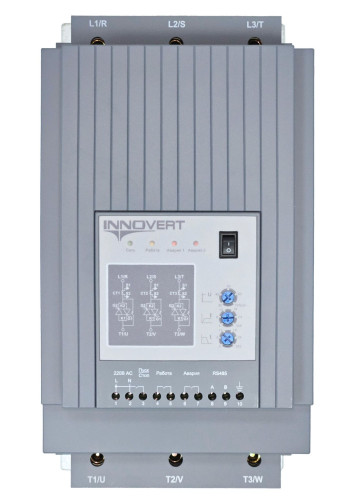 Устройство плавного пуска с кнопкой INNOVERT SSD453A43ES, 90А, питание управления 220В, RS-485 — фото-657_1