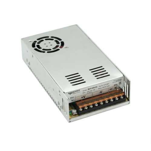 Источник питания INNOCONT. Вход: 220VAC, 3.5А, выход: 300W, 24VDC, 12.5A,-10 +50С, IP20, типы защиты: КЗ, перегрузка, перенапряжение SB-P-320-24 — фото-672_1