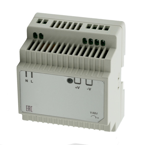 Источник питания INNOCONT. Вход: 220VAC, 0.8А, выход: 60W, 24VDC, 2.5A,-10 +50С, IP20, типы защиты: КЗ, перегрузка, перенапряжение SB-D-60-24 — фото-672_1