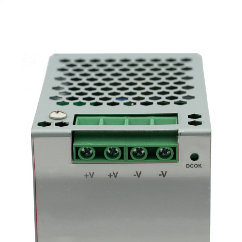 Источник питания INNOCONT на DIN-рейку, -10 +50С, IP20, вход: 220VAC, 1.6А, выход: 120W, 24VDC, 5A, типы защиты: КЗ, перегрузка, перенапряжение SB-D-120-24 — фото-672_2