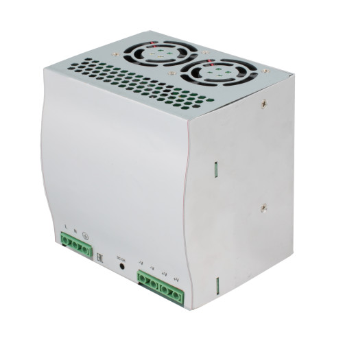 Источник питания INNOCONT на DIN-рейку, -10 +50С, IP20, вход: 220VAC, 4.5А, выход: 400W, 24VDC, 16.5A, типы защиты: КЗ, перегрузка, перенапряжение SB-D-400-24 — фото-672_3